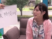 美人なお姉さんをナンパしてエッチさせながら質問攻め！