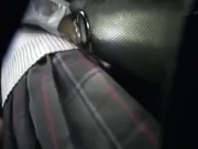 通学中の芋っぽい見た目のJKが満員電車に揺られながら痴漢されるｗ