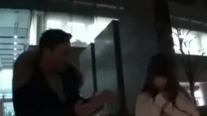 駅近くにいた美女をナンパしてホテルで生中出し！