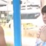 【MM号】水着美女とマジックミラー号でエステセックス♡外で友達が見てるのに…