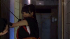 爆乳女忍者が悪者チンポに犯されて精液ぶっかけられて快楽堕ち！