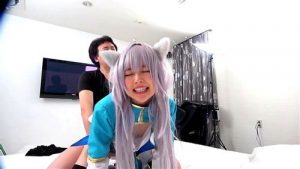 【高画質】淫乱コスプレ美少女ちゃんが丁寧な前戯で男を喜ばせてくれる♡