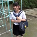 天使のような可愛さのある現役JKとハメ撮りエッチ