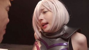 【おすすめ】爆乳アニコス美女がご主人様のチンポを抜いて中出しご奉仕！