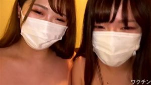 20代の若い女の子と3Pでハメ撮りセックス！