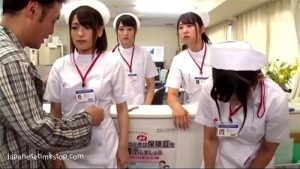 可愛くて綺麗なナースの時間を止めていやらしい姿で強制エッチ！