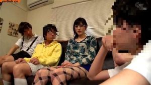 変態マセガキたちの生ハメ専用肉便器にされたメガネ爆乳美女