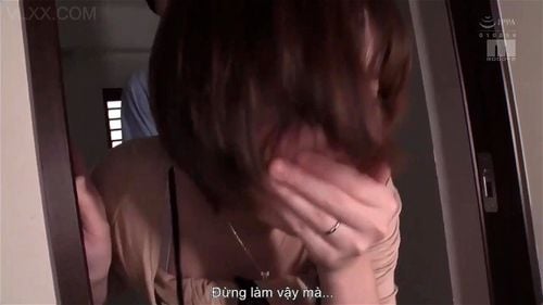 【深田えいみ】隣人がメンヘラすぎる奥さんで腹いせに生挿入レイプ